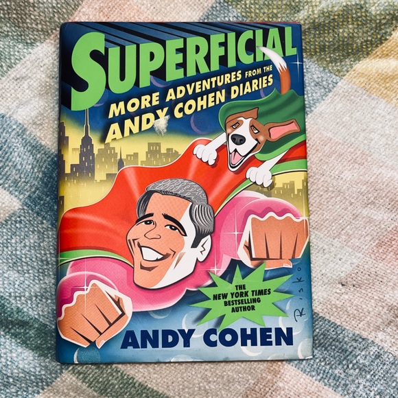 ANDY COHEN HARDBACK “SUPERFICIAL” - Picture 1 of 9